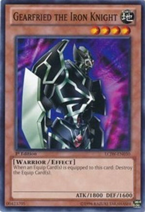 Gearfried the Iron Knight (Common / Short Print) [LCJW-EN030] 1st Edition