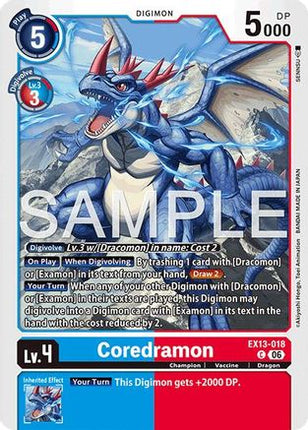 Coredramon - EX13-018 [EX13-018] [Chivalrous XIII]
