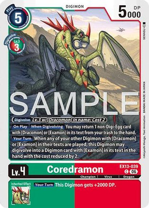 Coredramon - EX13-039 [EX13-039] [Chivalrous XIII]