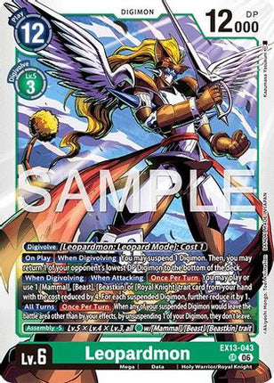 Leopardmon [EX13-043] [Chivalrous XIII] Foil