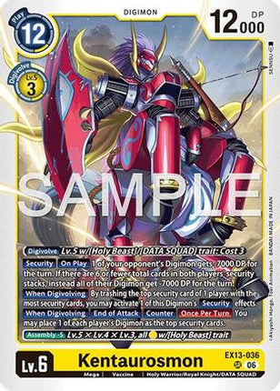 Kentaurosmon [EX13-036] [Chivalrous XIII] Foil