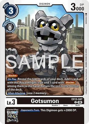 Gotsumon [EX13-047] [Chivalrous XIII]