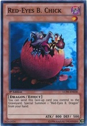 Red-Eyes B. Chick (Super Rare) [LCJW-EN038] 1st Edition