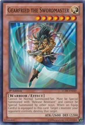 Gearfried the Swordmaster (Common / Short Print) [LCJW-EN040] 1st Edition