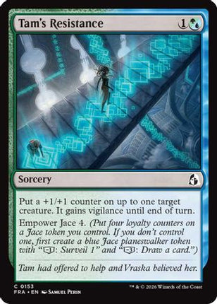 Tam's Resistance (153) [Reality Fracture] Foil