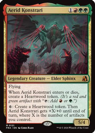 Aerid Konstrari (121) [Reality Fracture] Foil