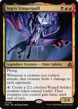 Ingris Stingerquill (137) [Reality Fracture] Foil