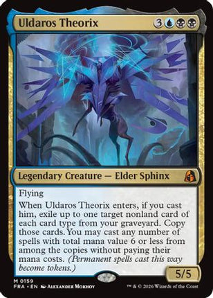Uldaros Theorix (159) [Reality Fracture] Foil