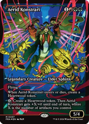 Aerid Konstrari (Showcase) (0407) (407) [Reality Fracture] Foil