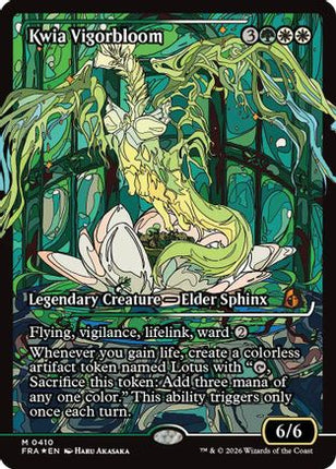 Kwia Vigorbloom (Showcase) (0410) (410) [Reality Fracture] Foil