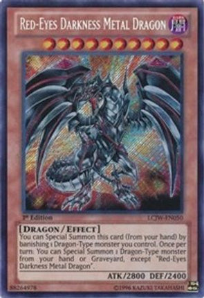 Red-Eyes Darkness Metal Dragon (Secret Rare) [LCJW-EN050] 1st Edition