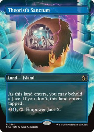 Theorist's Sanctum (Borderless) (381) [Reality Fracture] Foil