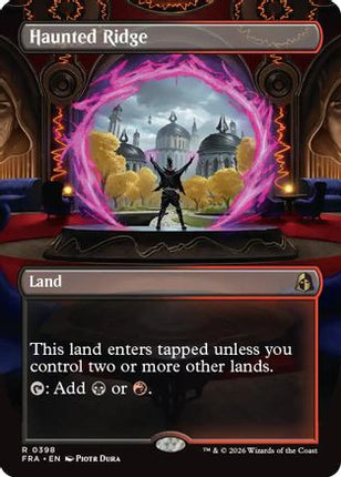 Haunted Ridge (Borderless) (398) [Reality Fracture] Foil