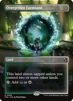 Overgrown Farmland (Borderless) (399) [Reality Fracture] Foil