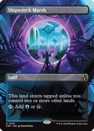 Shipwreck Marsh (Borderless) (401) [Reality Fracture] Foil