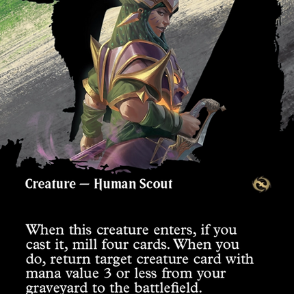Yathan Roadwatcher (Borderless) [Tarkir: Dragonstorm]