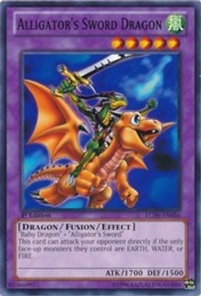 Alligator's Sword Dragon (Common / Short Print) [LCJW-EN056] 1st Edition
