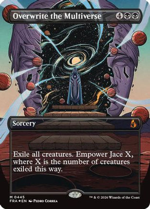 Overwrite the Multiverse (Borderless) (445) [Reality Fracture] Foil