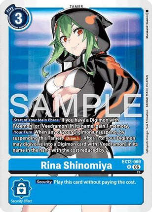 Rina Shinomiya [EX13-069] [Chivalrous XIII] Foil