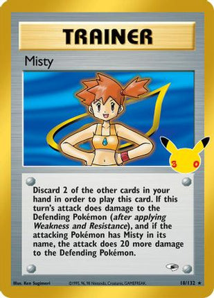Misty 018- ME 30th Celebration Classic Collection Holofoil