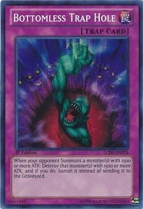Bottomless Trap Hole (Secret Rare) [LCJW-EN078] 1st Edition
