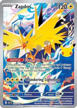 Zapdos - 133/128 133/128 - ME 30th Celebration Holofoil