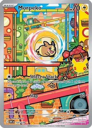 Morpeko - 135/128 135/128 - ME 30th Celebration Holofoil