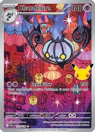 Chandelure - 137/128 137/128 - ME 30th Celebration Holofoil