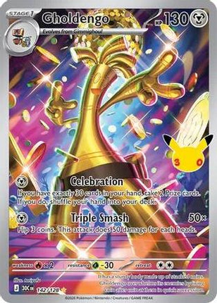 Gholdengo - 142/128 142/128 - ME 30th Celebration Holofoil