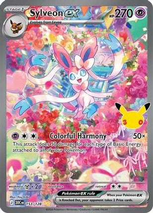 Sylveon ex - 153/128 153/128 - ME 30th Celebration Holofoil