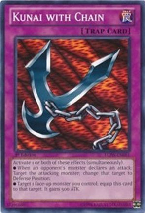 Kunai with Chain (Common / Short Print) [LCJW-EN081] 1st Edition