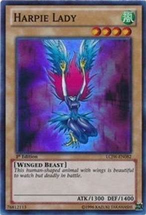 Harpie Lady (Super Rare) [LCJW-EN082] 1st Edition