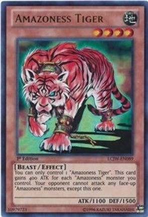 Amazoness Tiger (Ultra Rare) [LCJW-EN089] 1st Edition
