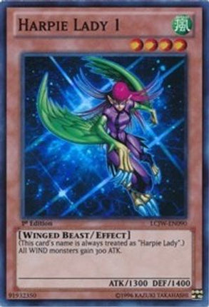 Harpie Lady 1 (Super Rare) [LCJW-EN090] 1st Edition