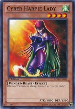 Cyber Harpie Lady (Common / Short Print) [LCJW-EN096] 1st Edition