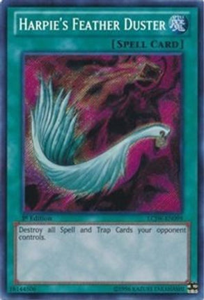 Harpie's Feather Duster (Secret Rare) [LCJW-EN099] 1st Edition