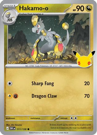 Hakamo-o 111- ME 30th Celebration Holofoil