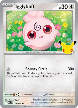 Igglybuff 120- ME 30th Celebration Holofoil