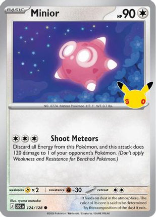 Minior 124- ME 30th Celebration Holofoil