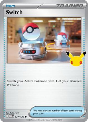 Switch 127- ME 30th Celebration Holofoil