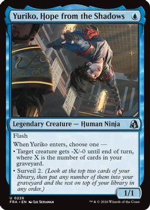 Yuriko, Hope from the Shadows (226) [Reality Fracture] Foil