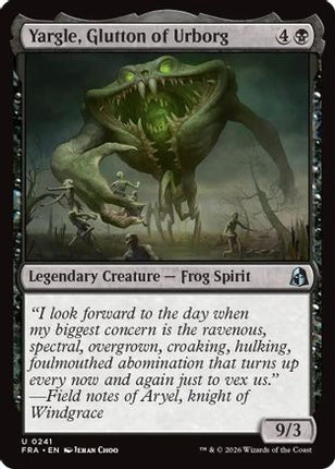 Yargle, Glutton of Urborg (241) [Reality Fracture]