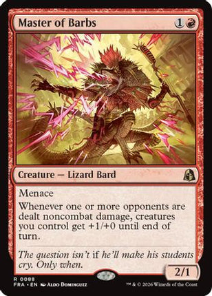 Master of Barbs (088) [Reality Fracture] Foil