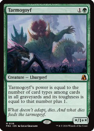 Tarmogoyf (116) [Reality Fracture] Foil