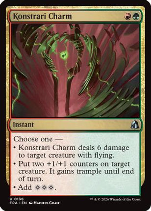 Konstrari Charm (138) [Reality Fracture] Foil