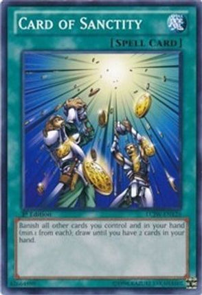 Card of Sanctity (Common / Short Print) [LCJW-EN126] 1st Edition