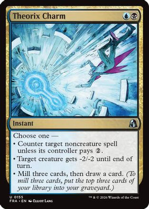 Theorix Charm (155) [Reality Fracture] Foil