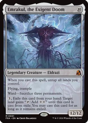 Emrakul, the Exigent Doom (001) [Reality Fracture]
