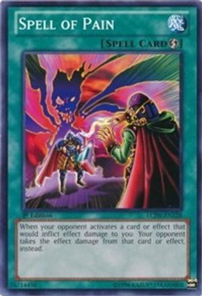 Spell of Pain (Common / Short Print) [LCJW-EN128] 1st Edition