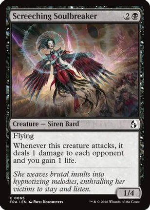 Screeching Soulbreaker (065) [Reality Fracture] Foil